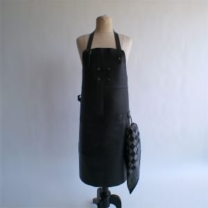 Lederen BBQ Schort
