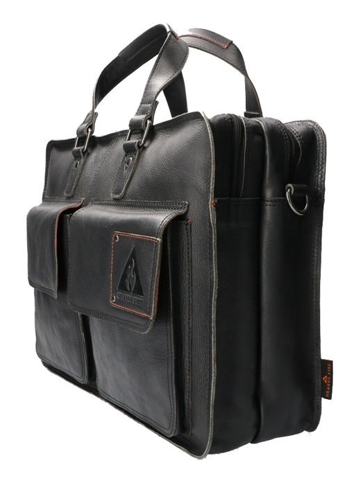 Laptoptas Orange Fire - Afbeelding 2